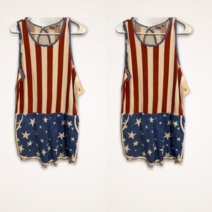 American Flag Romper